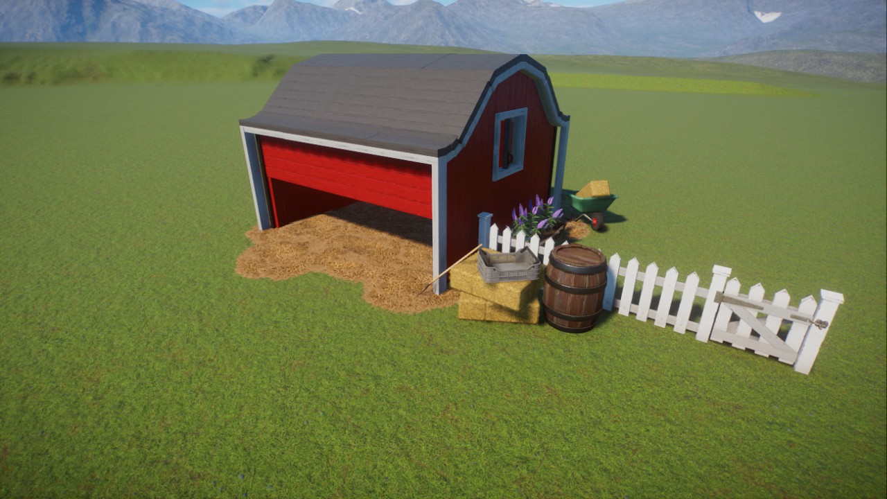 Small Animal Barn Hard Shelter By Adamup