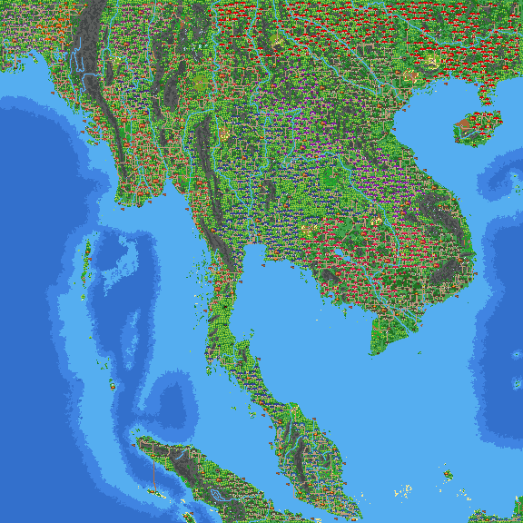 South east Asia