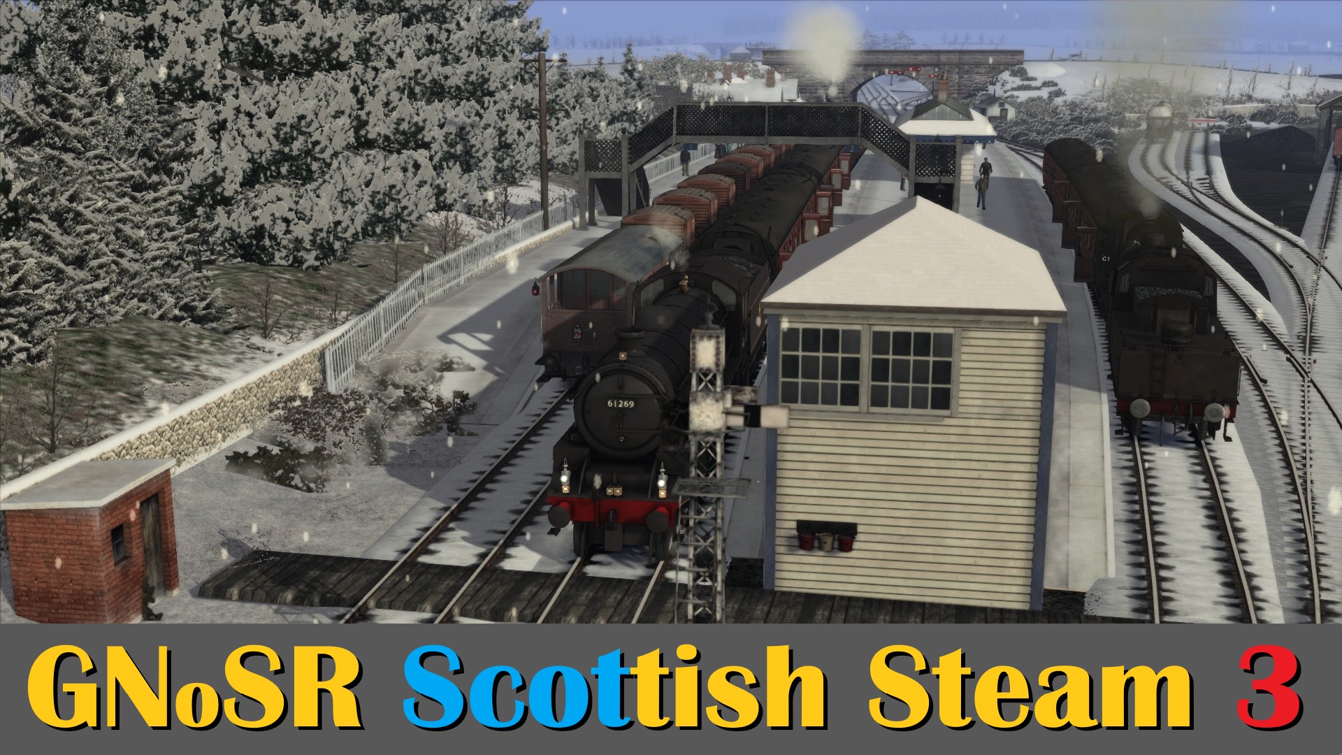 N.S1133 GNoSR B1 4-6-0 in the Snow