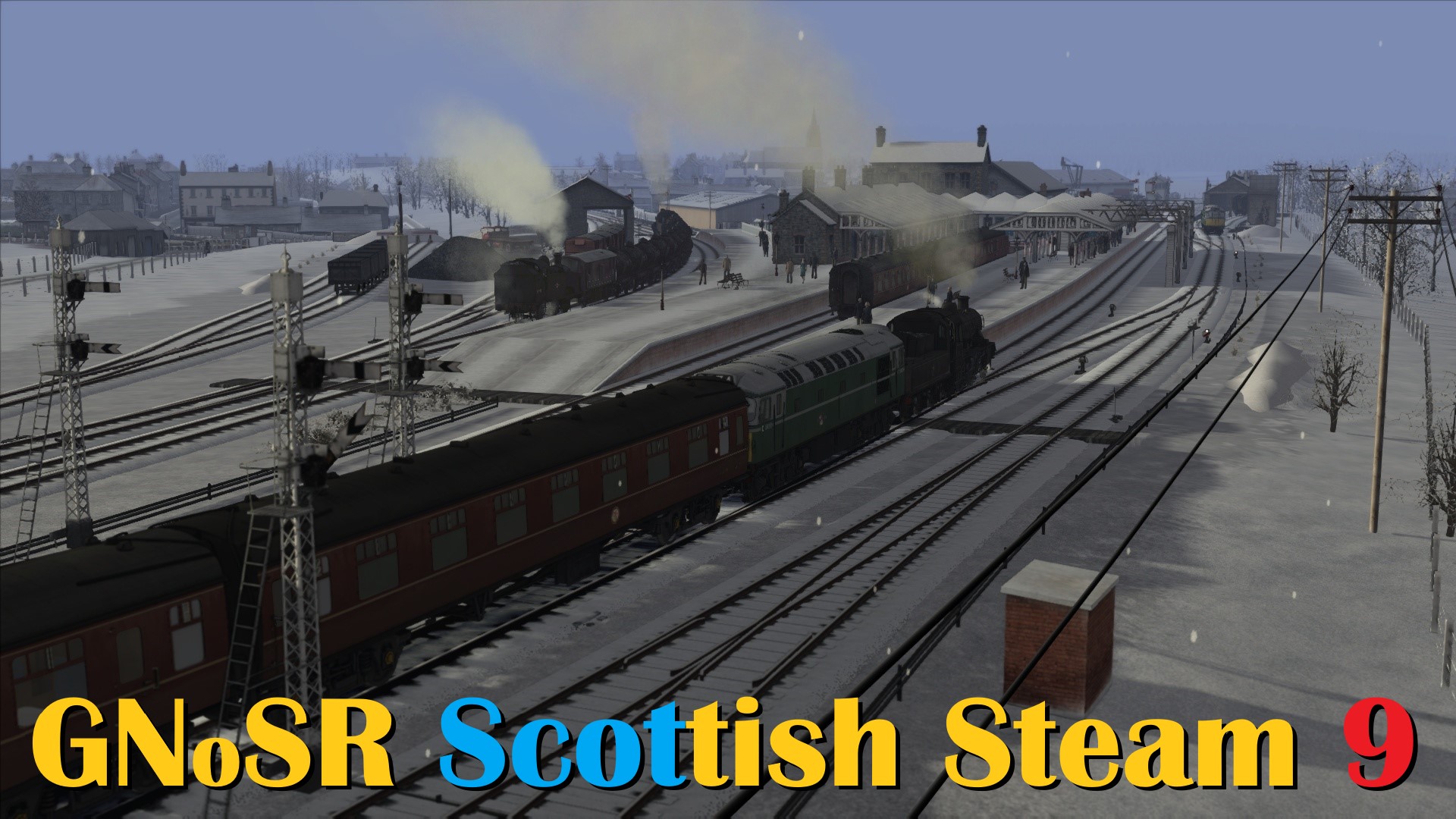 N.S1139 GNoSR BR Standard 2MT 2-6-0 Class 27 Diesel Rescue