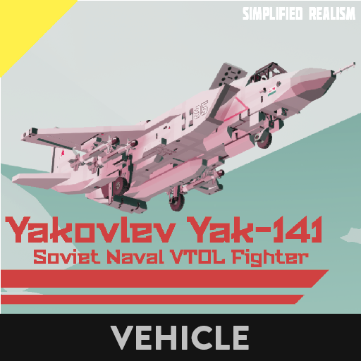 Cold War Soviet Yakovlev Yak-141 'Freestyle' VTOL Multirole Fighter