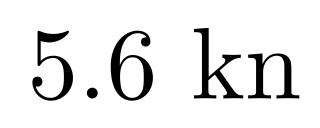 Decimal Speed Display