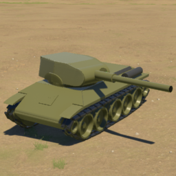 1 Man Crew Medium Tank (Tracked) 1.7+