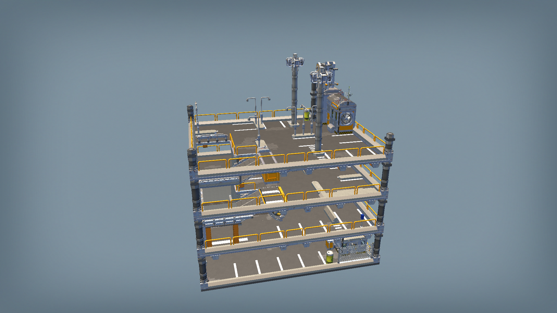 Mini City Parking Garage