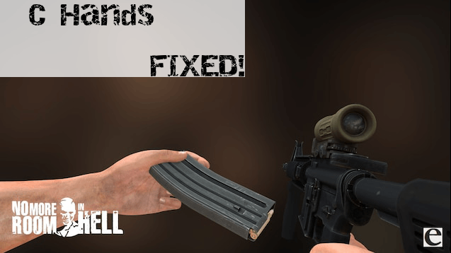 M4 w/ Elcan (C Hands Fix)