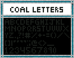 Coal Letters