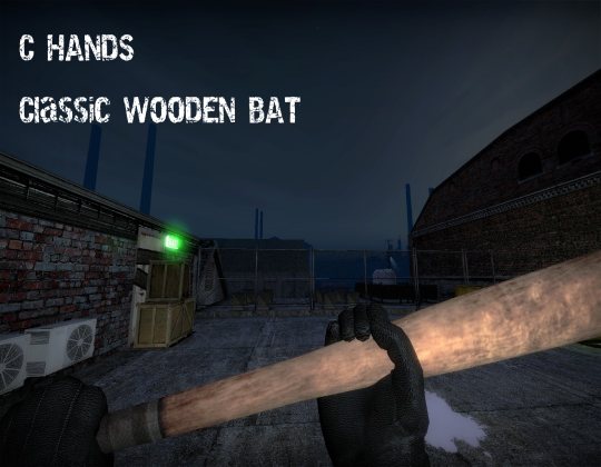 L4D2 Classic Wooden Bat