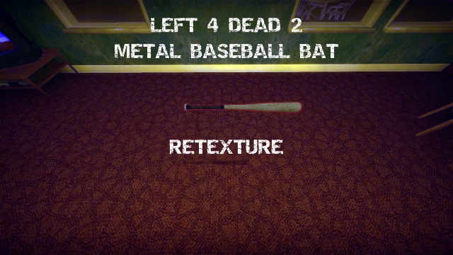 L4D2 Plain Metal Bat