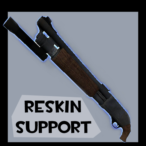 REUPLOADED: Reskinnable Pump Shotgun with Pistol Grip