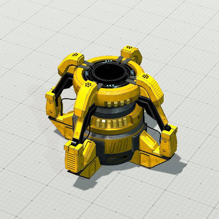 scifi engine generator