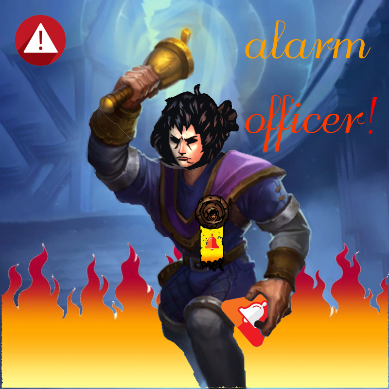 Run——alarm——officer
