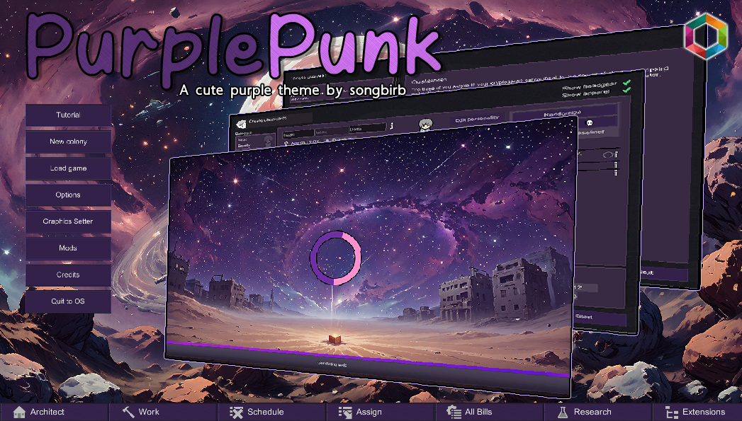 RimThemes: Purplepunk Theme