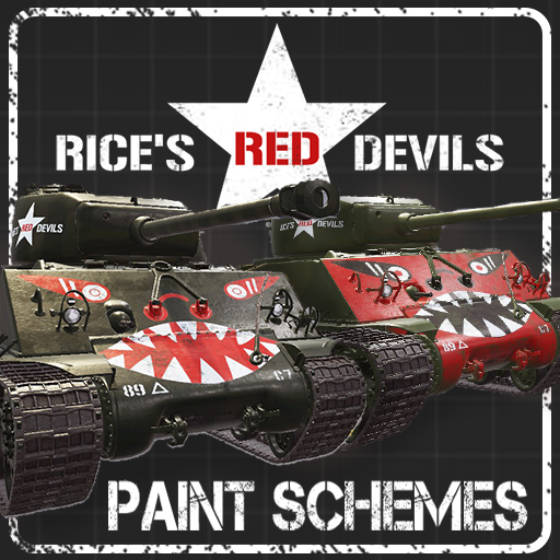 Rice's Red Devils - Paint Schemes