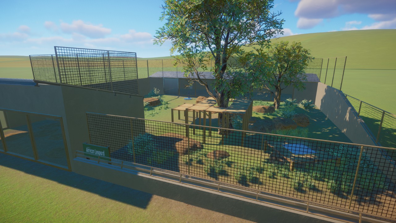 Starter African Leopard Habitat