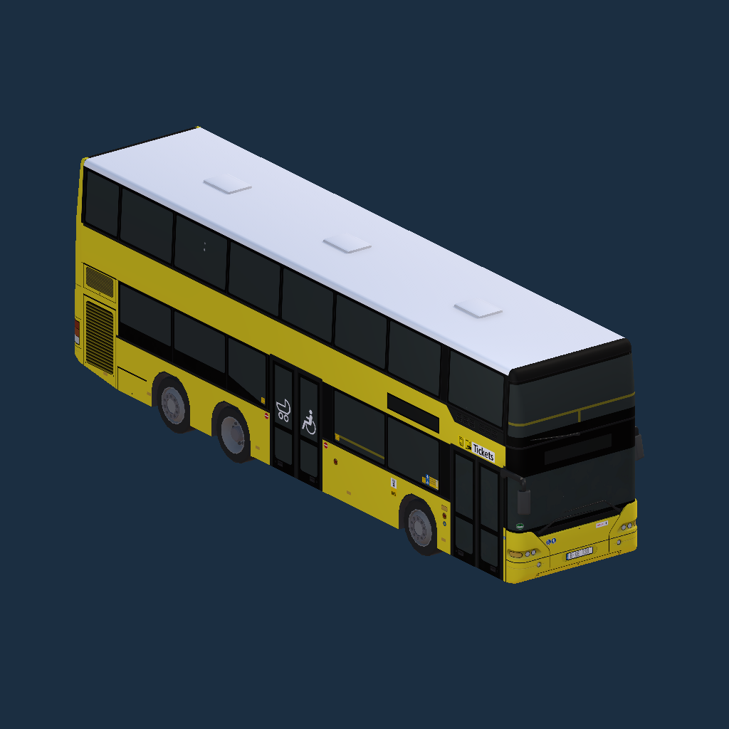 Neoplan 4426 - BVG Berliner Verkehrsbetriebe AG (neuer Berlin Sticker)