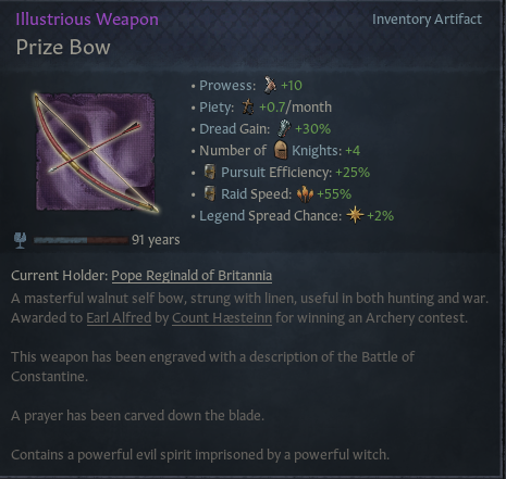 More Modifiers and Increased Chance for Bloody Heirloom (Weapon Upgrade) Event