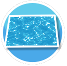 water blue