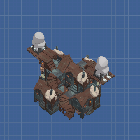 2 Air filters & 6 Shacks & 1 Residential expansion（2氧+6房+1扩建）——红  雨's Blueprint