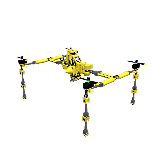 Transport Quad Drohne P2 FV