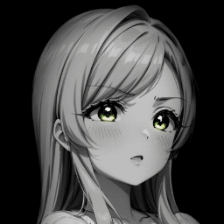 hanazono hahari dark background / colored 4K +18 (4 versions)