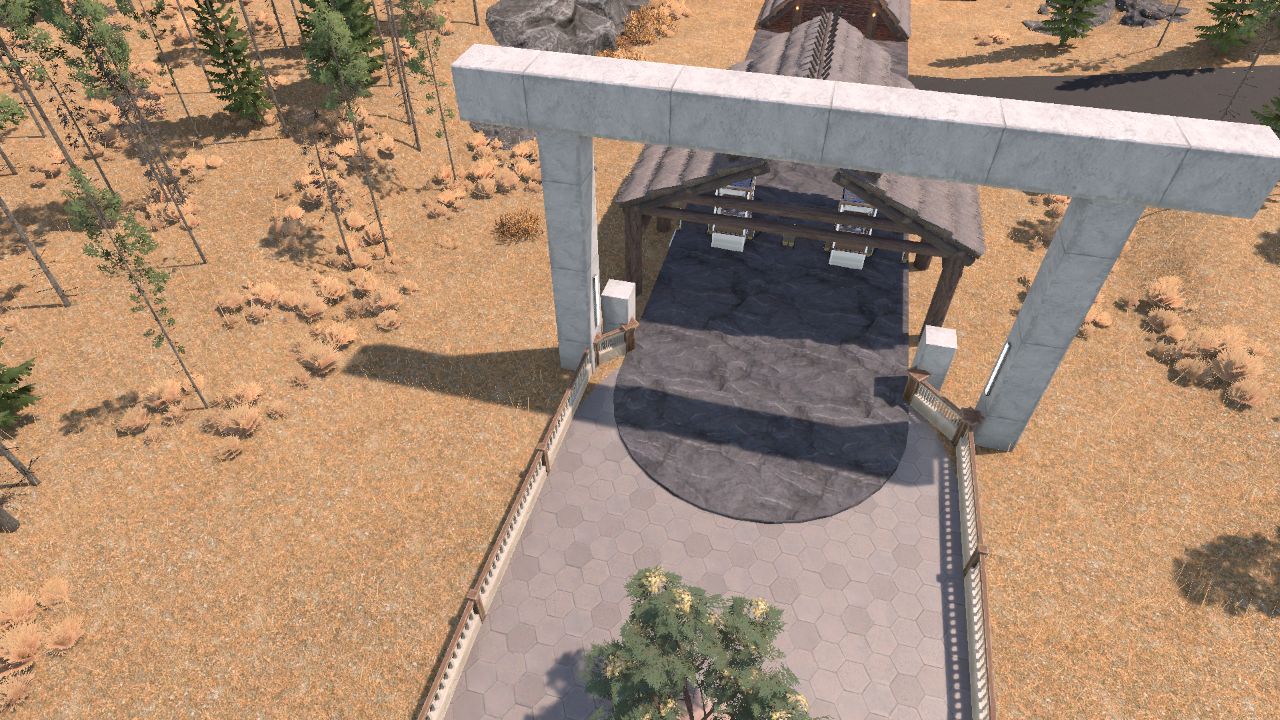 Modern Concrete Arch
