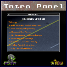 IntroPanel – Project Zomboid Mod