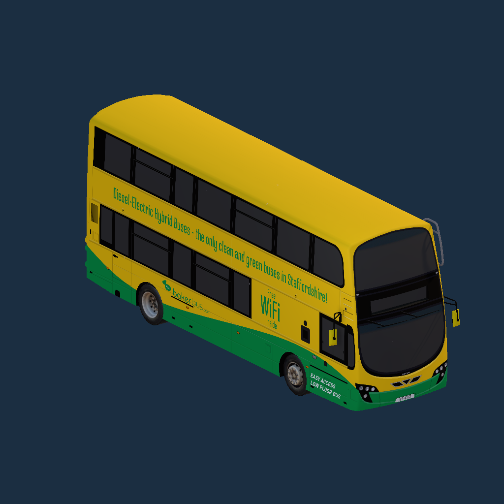 Baker Bus B5LH Wright Gemini 2