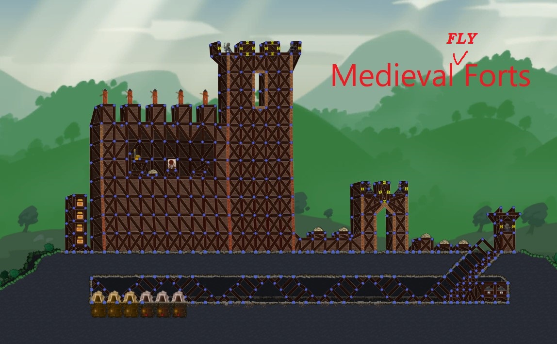 (KIBI) Medieval fly forts