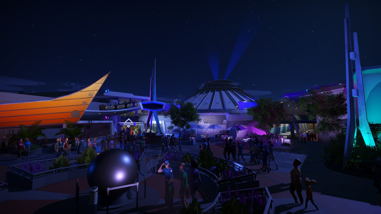 Space Mountain - Disneyland Anaheim