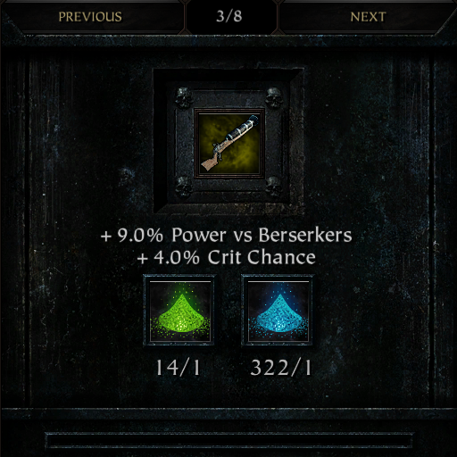 Reroll Improvements