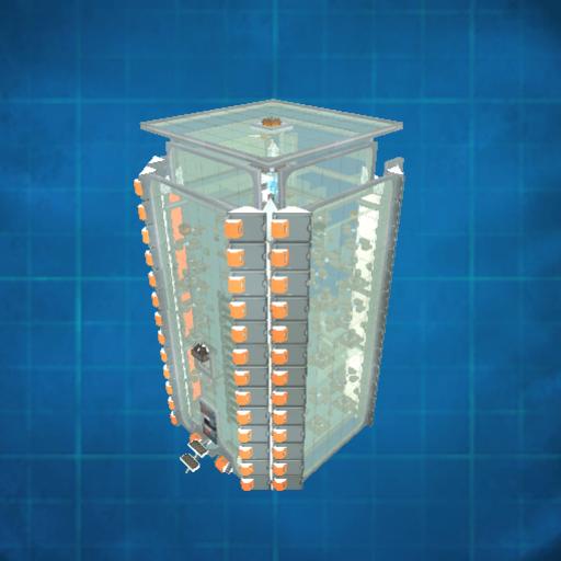 Galactic Glass 3-story Teleporter Module v1
