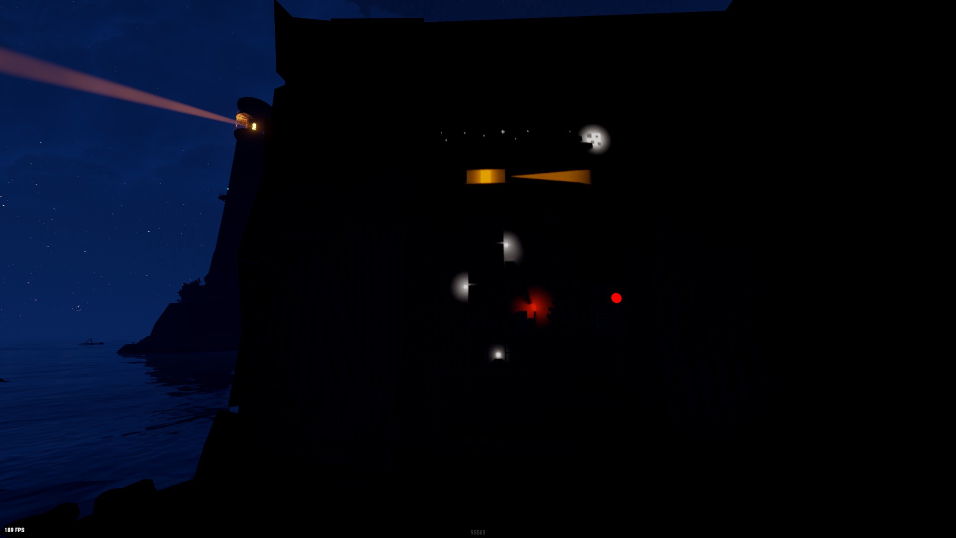 Blocky Lighthouse Door