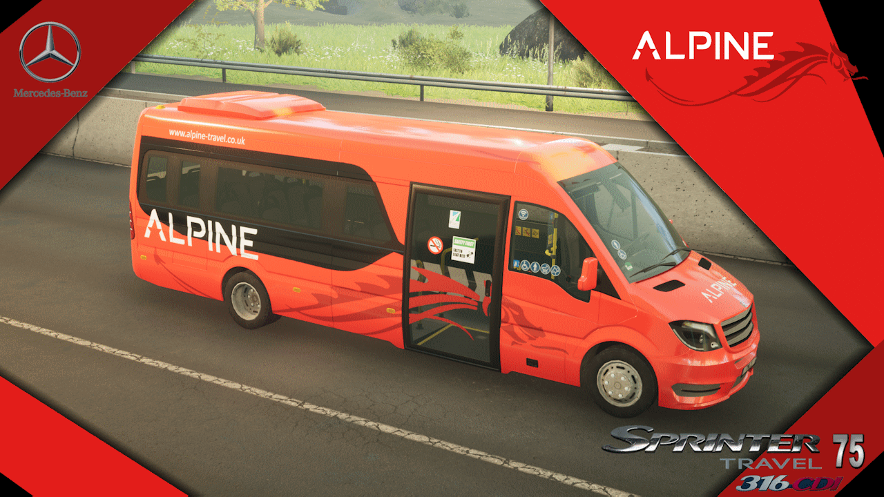 Alpine For Sprinter Travel 75 316 CDi