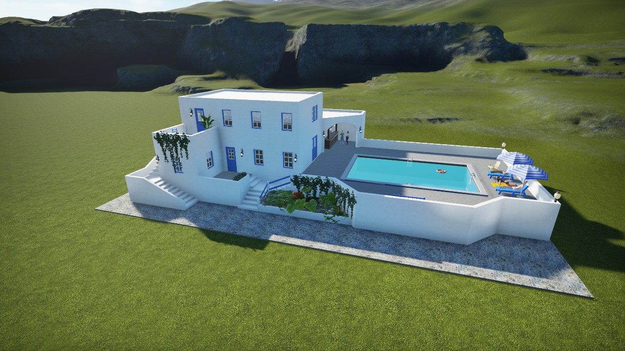 Greek Dreamhouse with swimming p