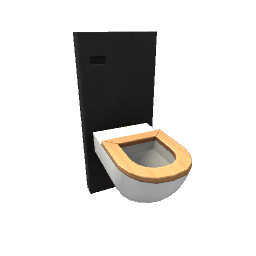 TS4 Modern toilet - wood seat