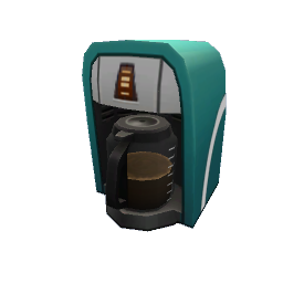 TS4 Turquoise coffee maker