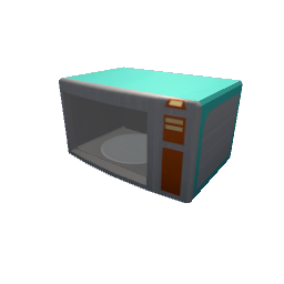 TS4 Turquoise microwave