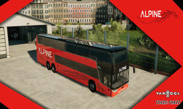 Alpine Company For VanHool Astromega X25-X27