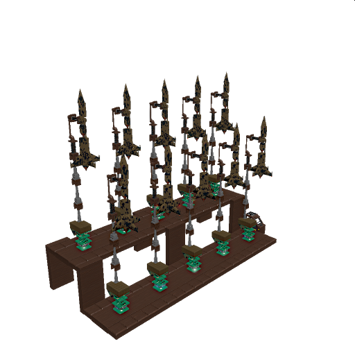 10x Bakam  Rocket Battery