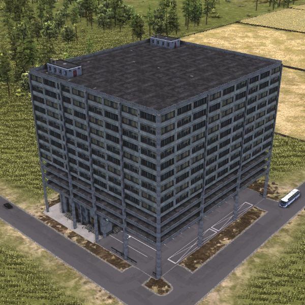 Mixed residential and public service buildings preview