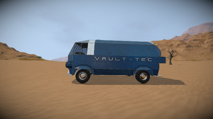 Fallout Vault Tec 2X2 Wheels