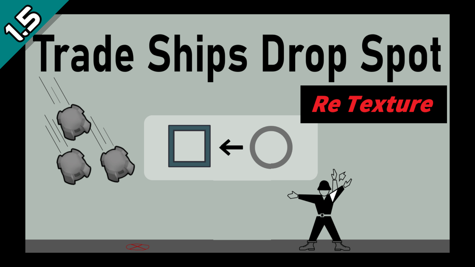 Trade Ships Drop Spot ReTexture