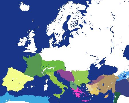 Europe - 1200 BC Bronze Age Collapse
