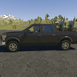 2019 Ford F-150 Remake Sheriff SWAT Ghost Slicktop