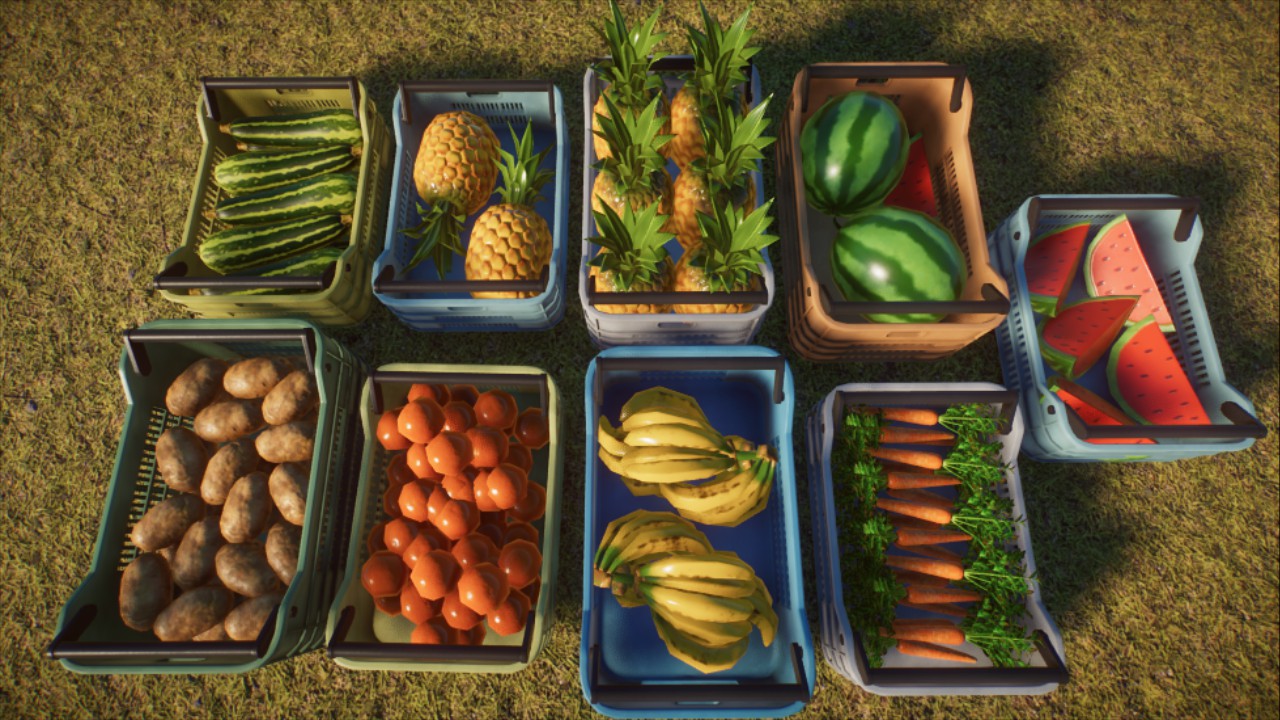 Fruit and Veg Crates