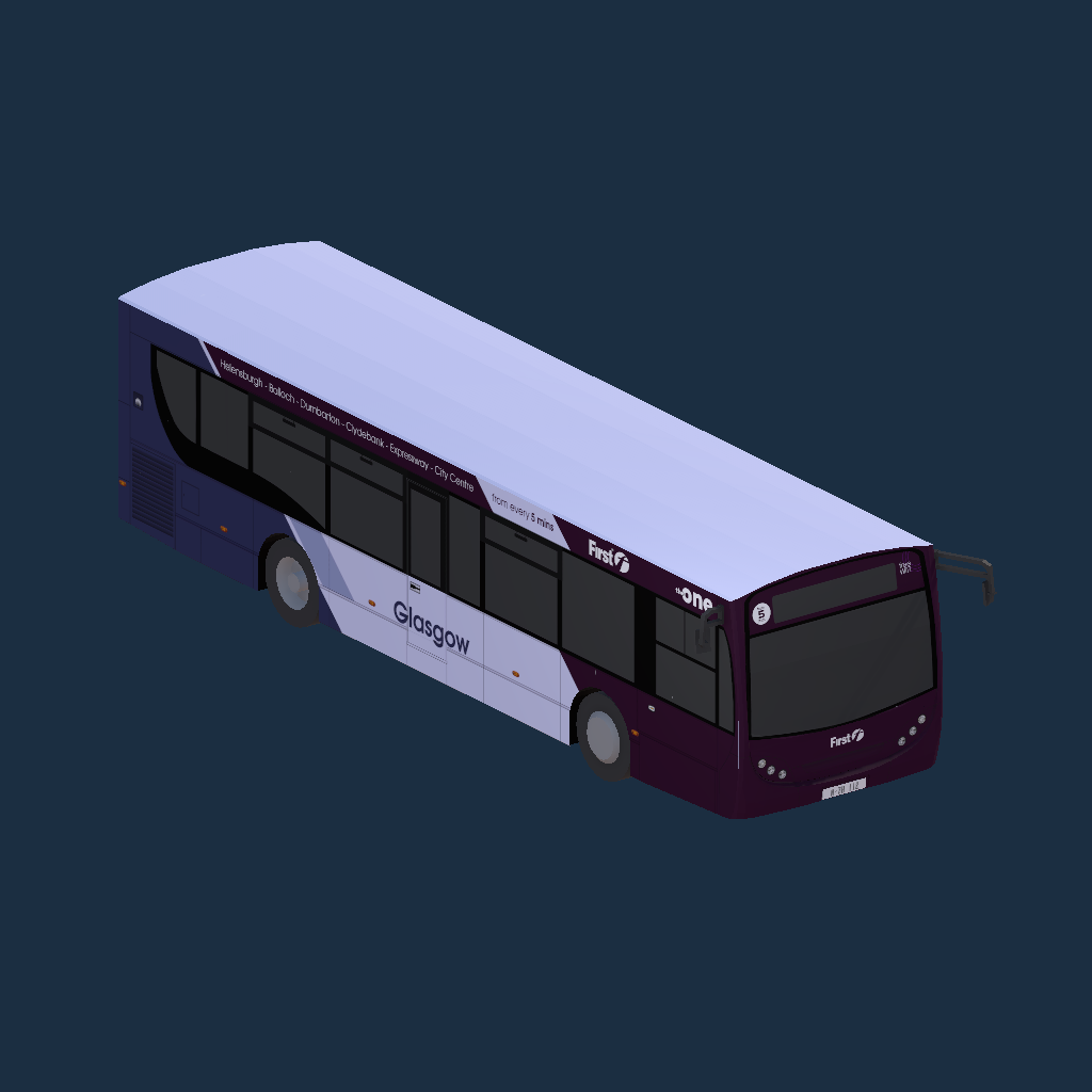 Enviro300 First Glasgow the one