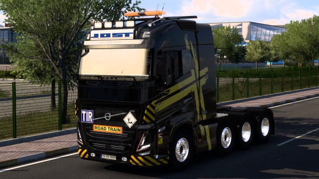 JOST LIGHTBOX VOLVO FH 2022 SANAX BY RODONITCHO MODS 1.0 1.53 08 01 2025