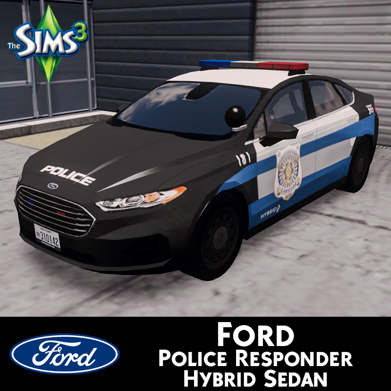 TS3 - 2019 Ford Police Responder Hybrid Sedan