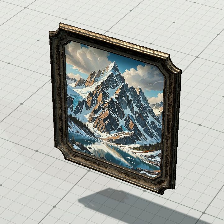 Painting, Mnt. Mor'Kazadune
