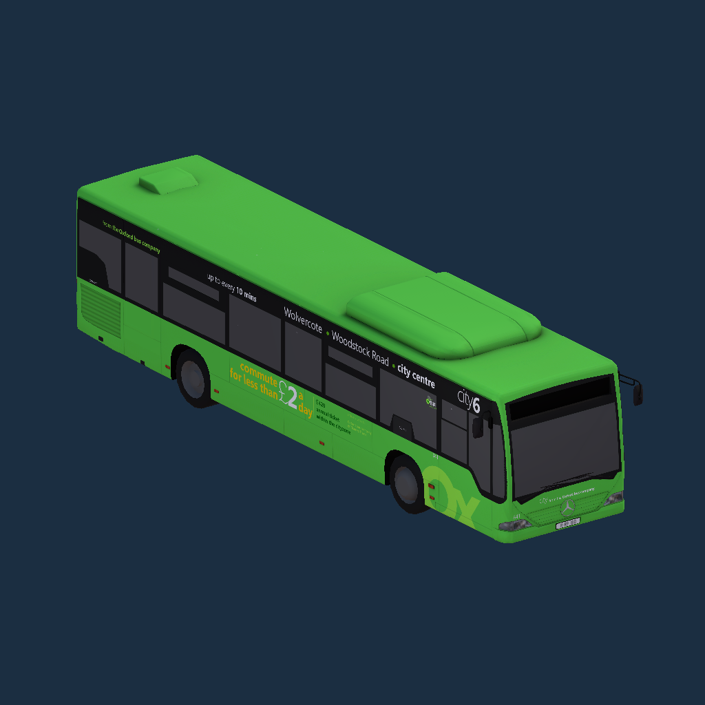 Oxford Bus Company City 6 Mercedes Citaro MK.1